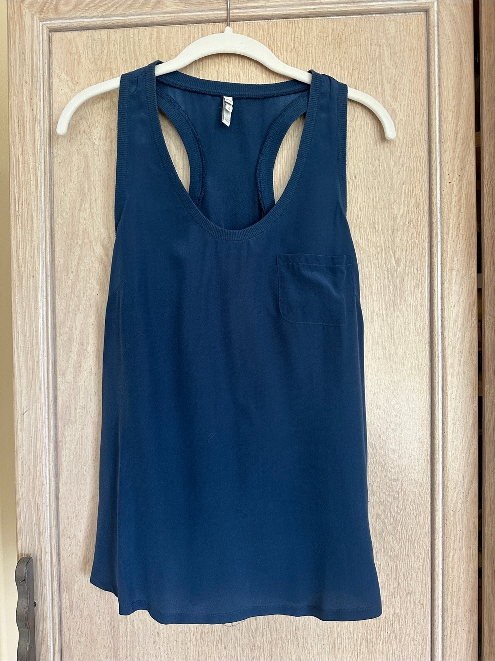 Joie Women's Navy Racerback Tank Top